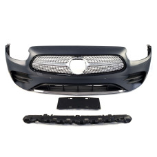 Передній бампер ( AMG Line ) на Mercedes-Benz E-Class W213 2020-2023 року