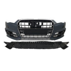 Передній бампер ( S-Line ) V1 на Audi A6 C7 2014-2018 року