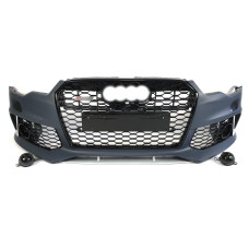 Передній бампер ( в стилі RS6 ) на Audi A6 C7 2011-2014 року