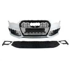 Передній бампер ( в стилі RS6 ) на Audi A6 C7 2014-2018 року