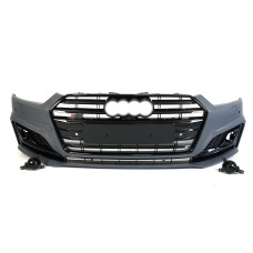 Передній бампер ( в стилі S5 ) V1 на Audi A5 B9 2016-2020 року