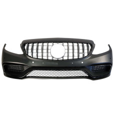 Передній бампер ( стиль AMG C63 ) на Mercedes-Benz C-Class W205 2014-2018 року