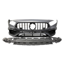 Передній бампер ( стиль AMG45 ) на Mercedes-Benz A-Class W177 2018-2022 року