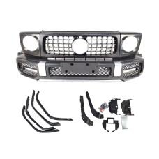 Передній бампер ( стиль G63 AMG 2018+ ) на Mercedes-Benz G-Class W463 1990-2018 року