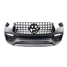 Передній бампер ( стиль GLE63 AMG ) на Mercedes-Benz GLE-Class W167 2018-2023 року