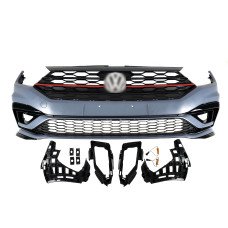 Передній бампер ( стиль GLI ) V1 на Volkswagen Jetta 2018-2021 року