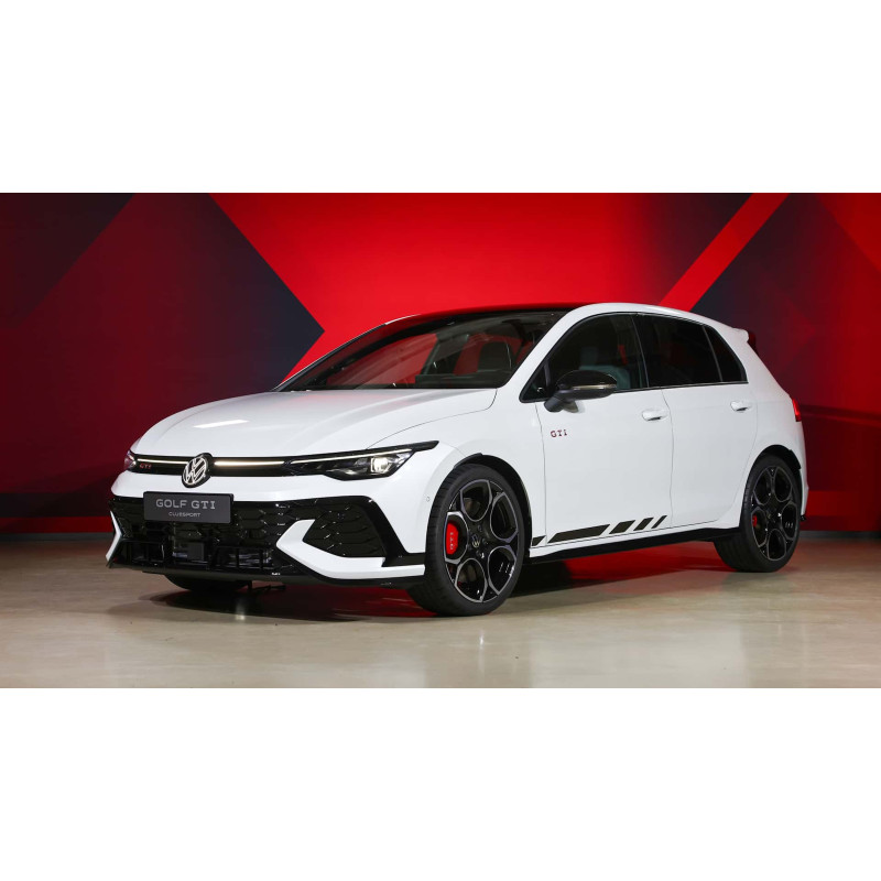 Передній бампер ( стиль GTI Club Sport ) на Volkswagen Golf VIII 2020-2024 року