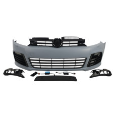 Передній бампер ( стиль R20 ) на Volkswagen Golf VI 2008-2012 року