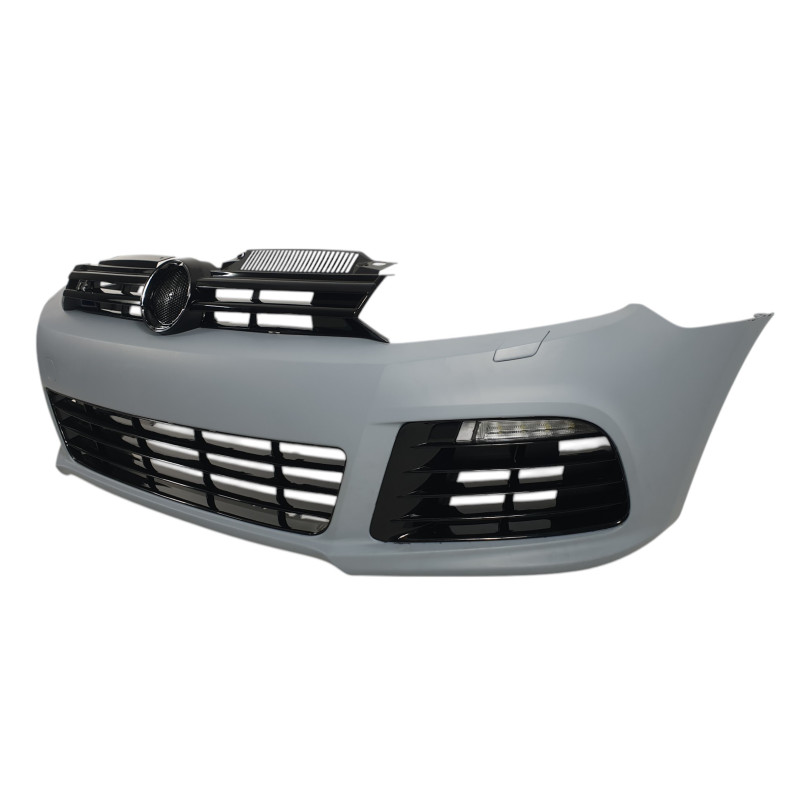Передній бампер ( стиль R20 ) на Volkswagen Golf VI 2008-2012 року