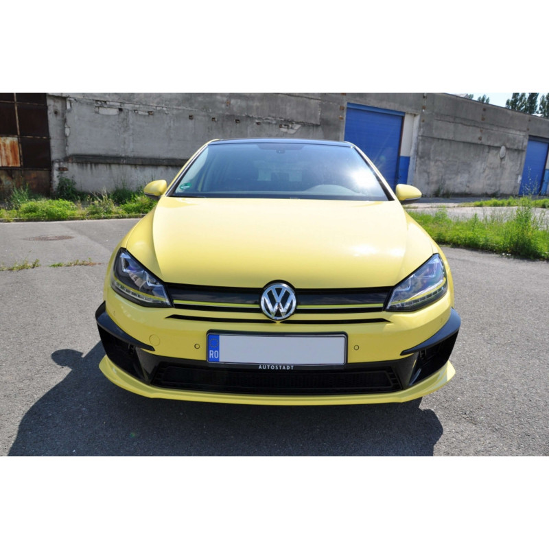 Передній бампер ( стиль R400 ) на Volkswagen Golf VII 2012-2017 року