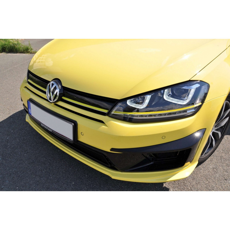 Передній бампер ( стиль R400 ) на Volkswagen Golf VII 2012-2017 року
