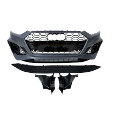 Передній бампер ( стиль RS5 ) під дистронік V2 на Audi A5 B9 2020-2025 року