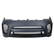 Передній бампер ( стиль SVR ) на Land Rover Range Rover Sport L494 2017-2022 року