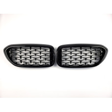 Ніздрі Diamond All Black на BMW 5 Series G30 / G31 2017-2020 року