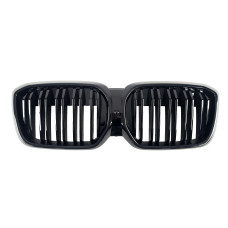 Ніздрі Чорний глянець iX3 ( Подвійні M-Look ) на BMW X3 G01 2022-2024 року