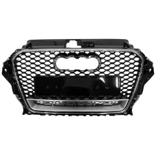 Решітка радіатора Chrome Black ( в стилі RS3 ) на Audi A3 8V 2012-2016 року