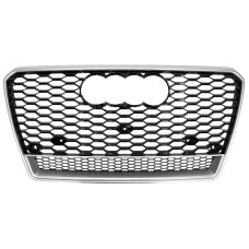 Решітка радіатора Black Silver ( в стилі RS7 quattro ) на Audi A7 4G 2010-2014 року