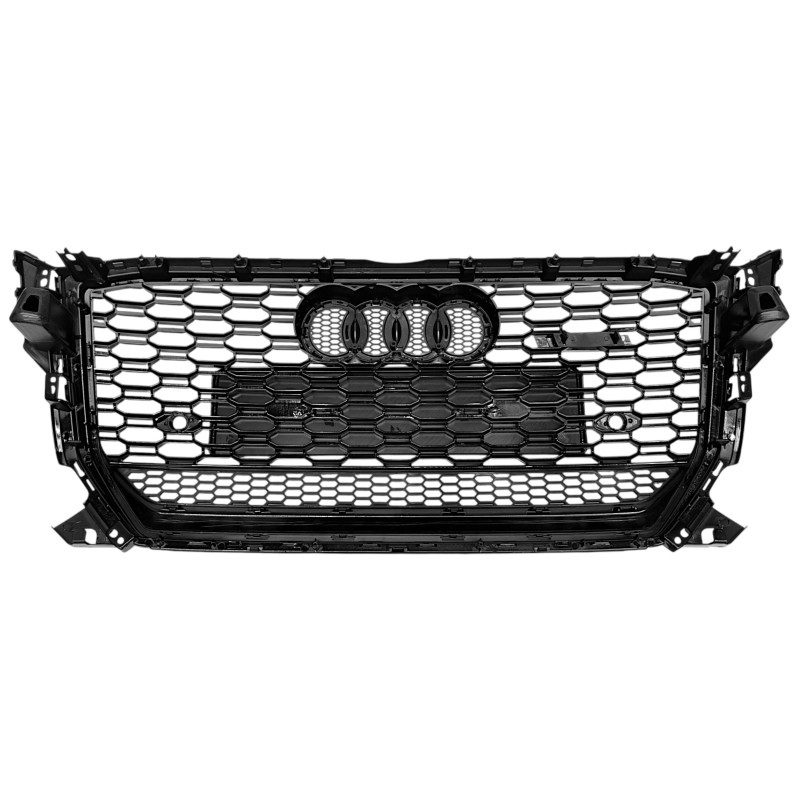 Решітка радіатора Full Black ( в стилі RSQ2 ) на Audi Q2 GA 2016-2020 року