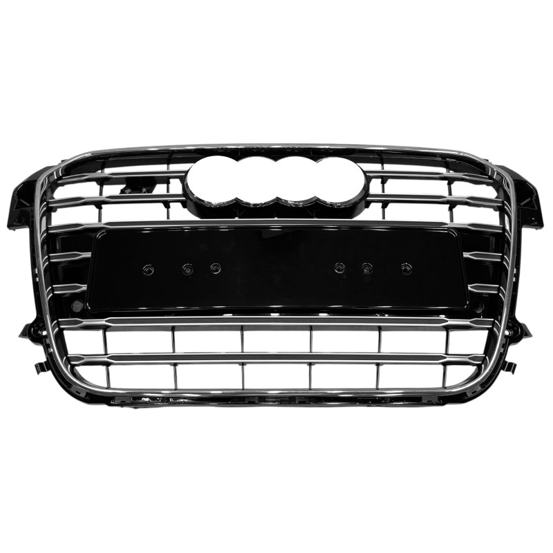 Решітка радіатора Chrome Black ( в стилі S1 ) на Audi A1 8X 2010-2014 року