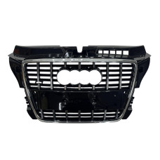 Решітка радіатора Chrome Black ( в стилі S3 ) на Audi A3 8P 2008-2012 року