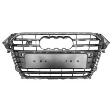 Решітка радіатора Silver Chrome ( в стилі S4 ) на Audi A4 B8 2011-2015 року