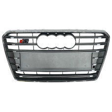 Решітка радіатора Silver Chrome ( в стилі S7 ) на Audi A7 4G 2010-2014 року