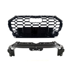 Решітка радіатора Full Black ( в стилі SQ ) на Audi Q5 80A 2020-2024 року