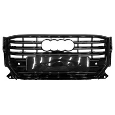 Решітка радіатора Full Black ( в стилі SQ2 ) на Audi Q2 GA 2016-2020 року