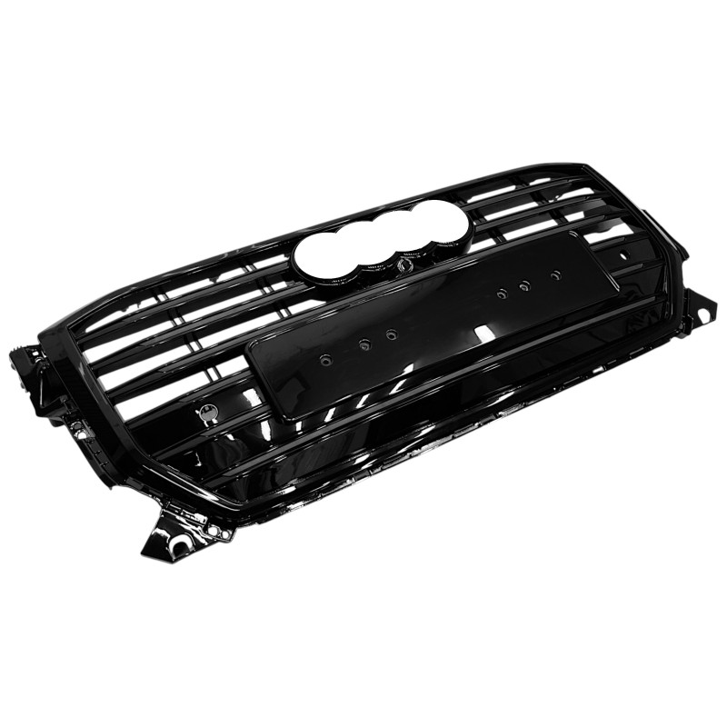 Решітка радіатора Full Black ( в стилі SQ2 ) на Audi Q2 GA 2016-2020 року