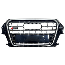Решітка радіатора Black Silver ( в стилі SQ3 ) на Audi Q3 8U 2011-2014 року
