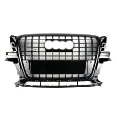 Решітка радіатора Full Black ( в стилі SQ5 ) на Audi Q5 8R 2008-2012 року