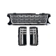 Решітка радіатора + жабра на Land Rover Range Rover Vogue L322 2005-2010 року