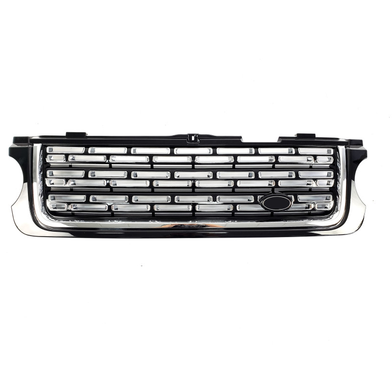 Решітка радіатора + жабра на Land Rover Range Rover Vogue L322 2010-2013 року