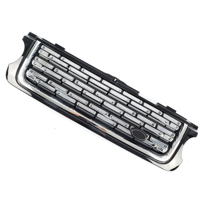 Решітка радіатора + жабра на Land Rover Range Rover Vogue L322 2010-2013 року