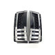 Решітка радіатора + жабра на Land Rover Range Rover Vogue L322 2010-2013 року