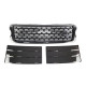 Решітка радіатора + жабра на Land Rover Range Rover Vogue L405 2013-2017 року
