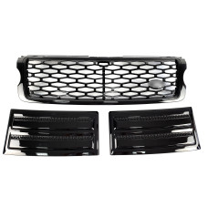 Решітка радіатора + жабра на Land Rover Range Rover Vogue L405 2013-2017 року