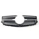 Решітка радіатора AMG Silver на Mercedes-Benz GLK-Class X204 2012-2015 року