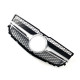 Решітка радіатора AMG Silver на Mercedes-Benz GLK-Class X204 2012-2015 року
