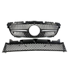 Решітка радіатора Black Diamond на Mercedes-Benz SLK-Class R172 2011-2015 року