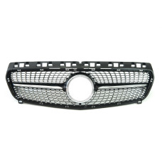 Решітка радіатора Diamond Black на Mercedes-Benz A-Class W176 2012-2015 року