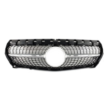 Решітка радіатора Silver Diamond на Mercedes-Benz CLA-Class C117 2013-2017 року