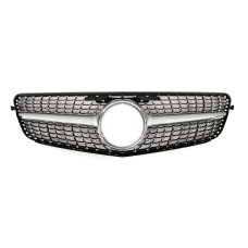 Решітка радіатора Diamond Silver на Mercedes-Benz C-Class W204 2007-2014 року