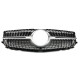 Решітка радіатора Diamond Silver на Mercedes-Benz GLK-Class X204 2012-2015 року