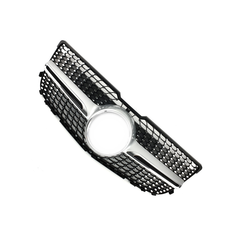 Решітка радіатора Diamond Silver на Mercedes-Benz GLK-Class X204 2012-2015 року