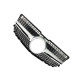Решітка радіатора Diamond Silver на Mercedes-Benz GLK-Class X204 2012-2015 року
