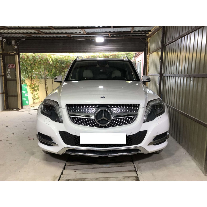 Решітка радіатора Diamond Silver на Mercedes-Benz GLK-Class X204 2012-2015 року