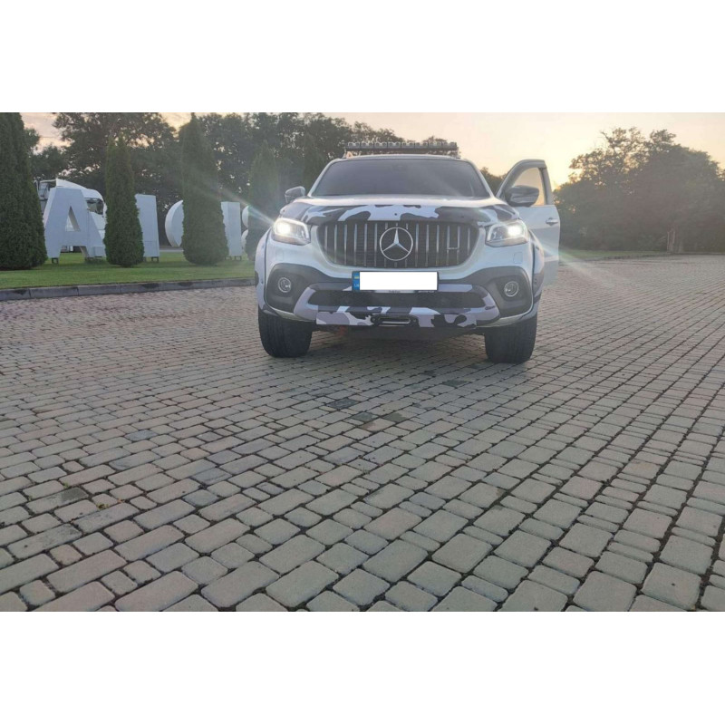 Решітка радіатора GT Chrome Black на Mercedes-Benz X-Class W470 2017-2020 року