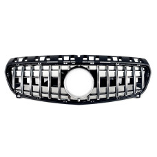 Решітка радіатора GT Chrome Black на Mercedes-Benz A-Class W176 2012-2015 року