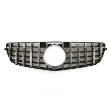 Решітка радіатора GT Chrome Black на Mercedes-Benz C-Class W204 2007-2014 року